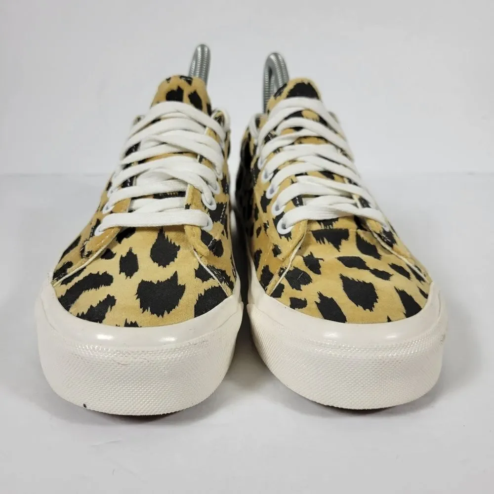 Vans Sid DX Anaheim Factory OG Leopard Low Top Athletic Sneakers Women Size 7